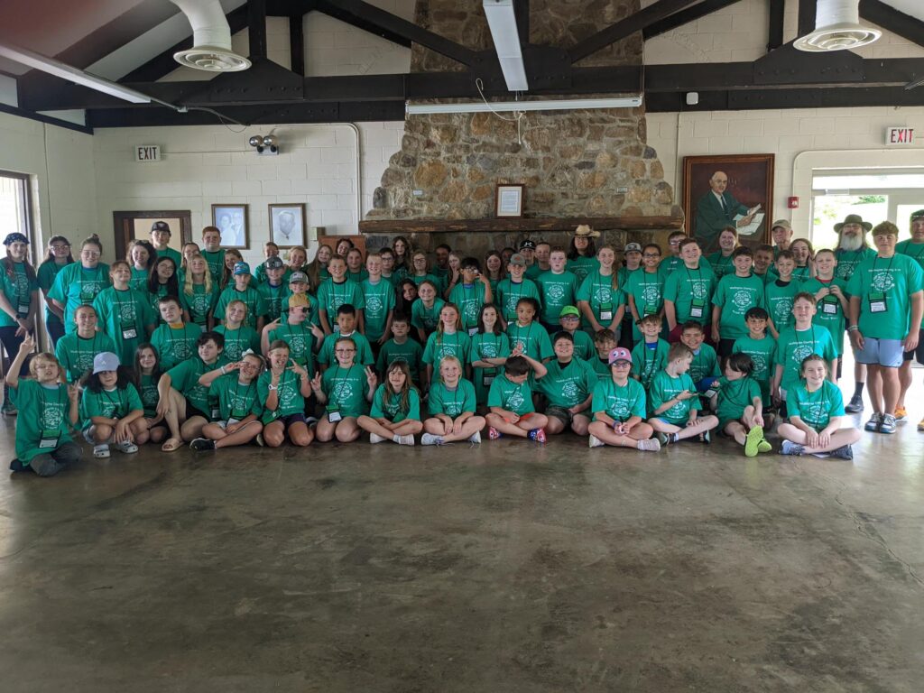 Pictures of 4-H Jr. Camp participants